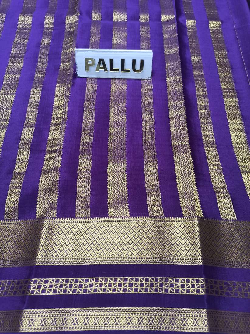 Pure Mysore Silk Saree