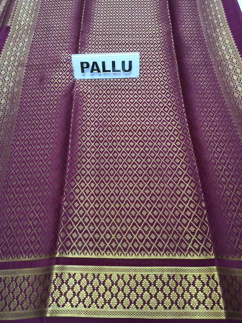 Pure Mysore Silk Saree