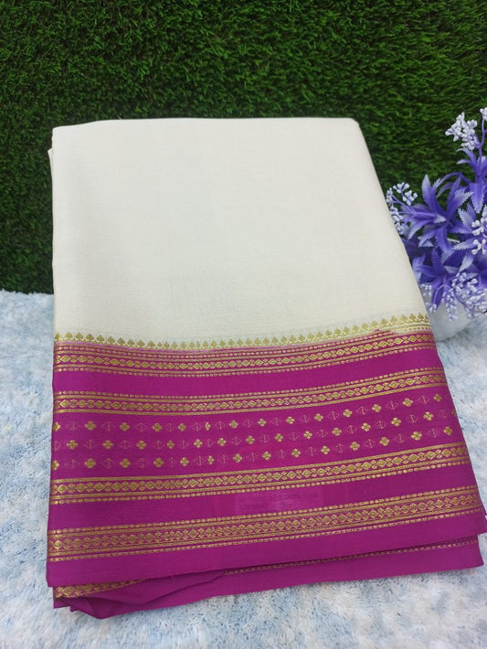 Pure Mysore Silk Saree