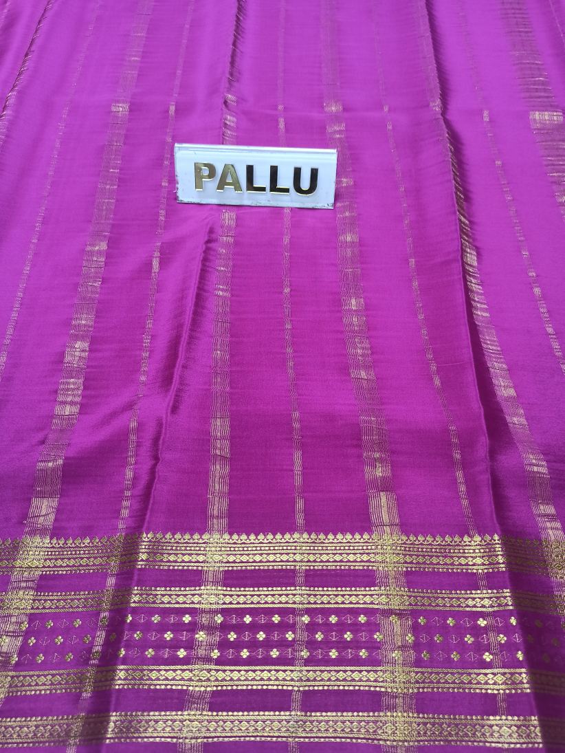 Pure Mysore Silk Saree