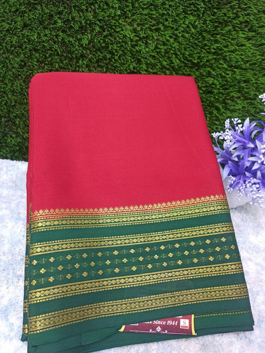 Pure Mysore Silk Saree