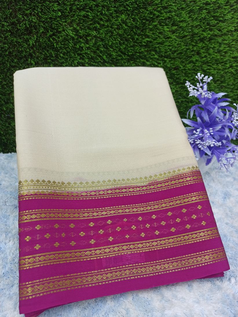 Pure Mysore Silk Saree