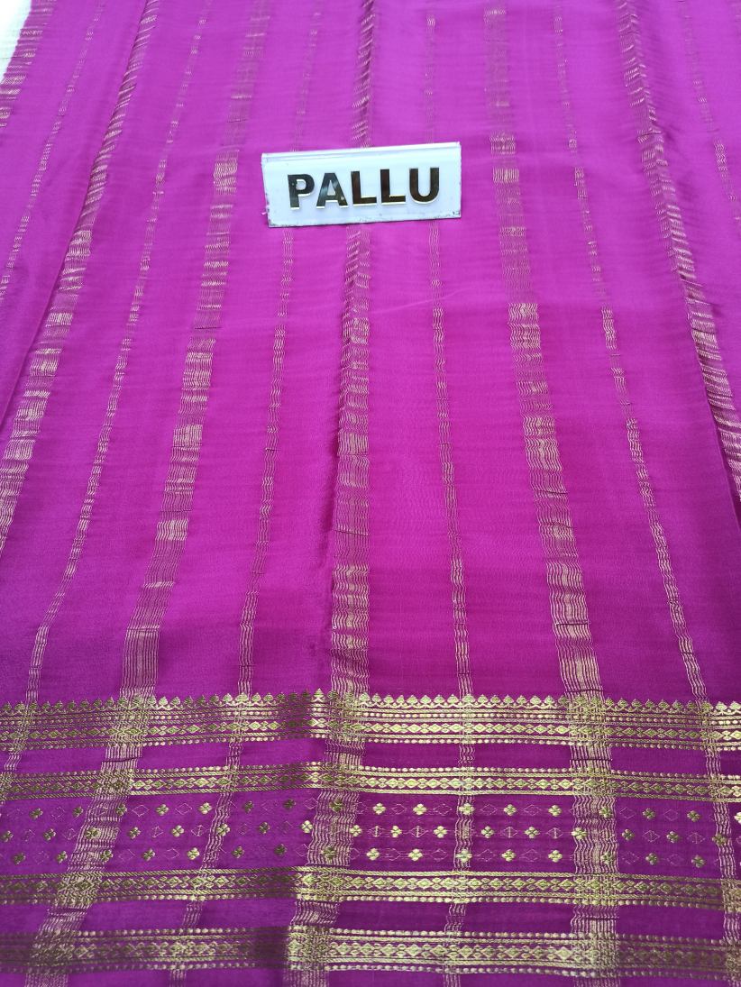 Pure Mysore Silk Saree