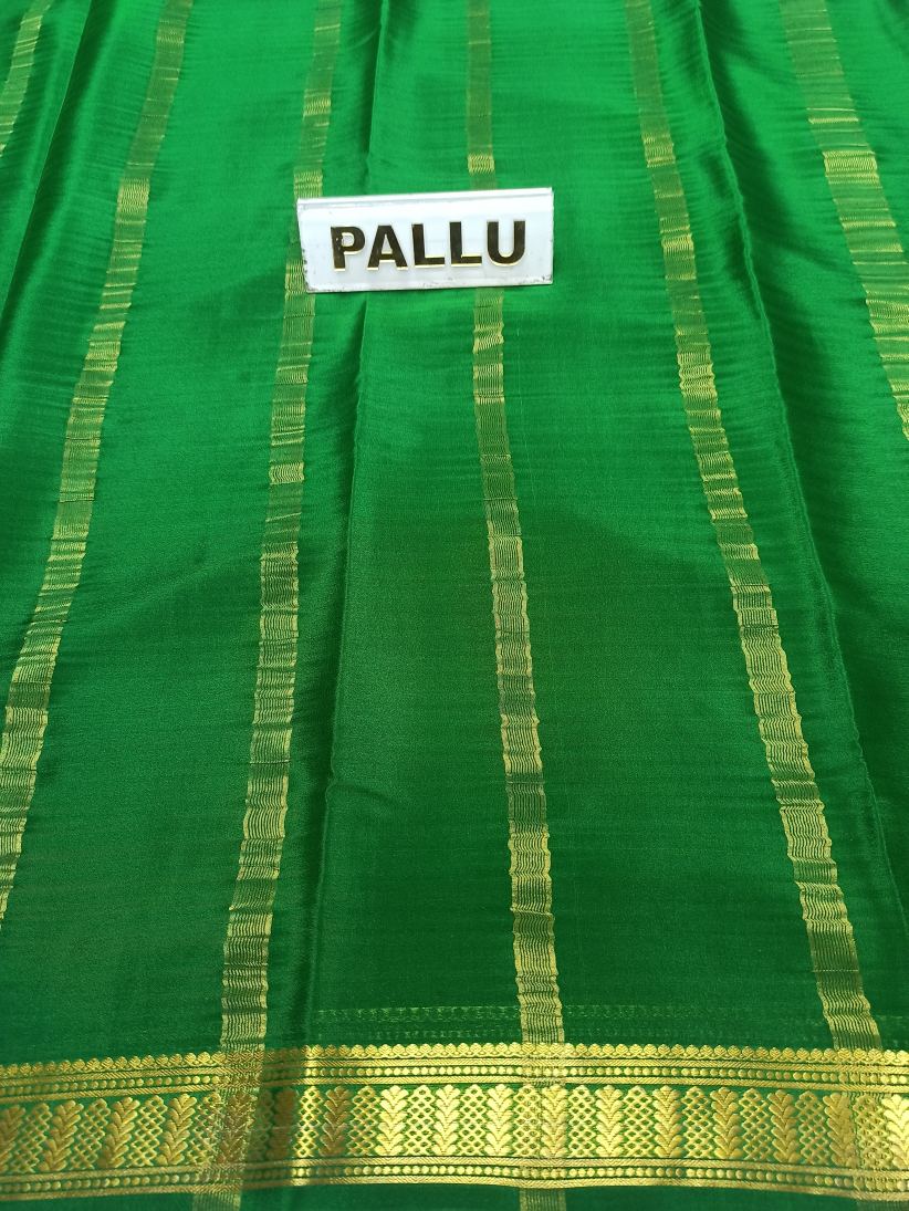 Pure Mysore Silk Saree ( 60 Grams )