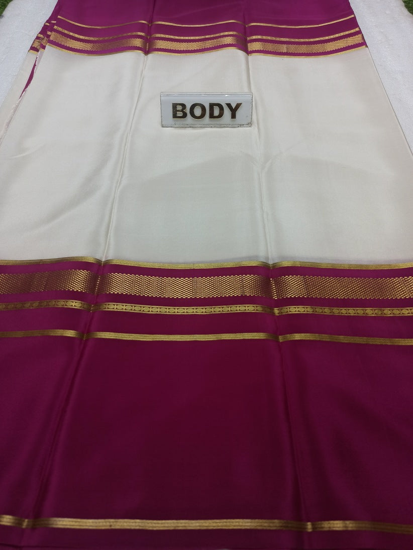 Pure Mysore Silk Saree