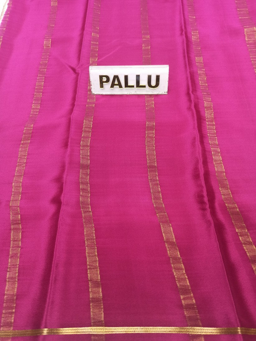 Pure Mysore Silk Saree