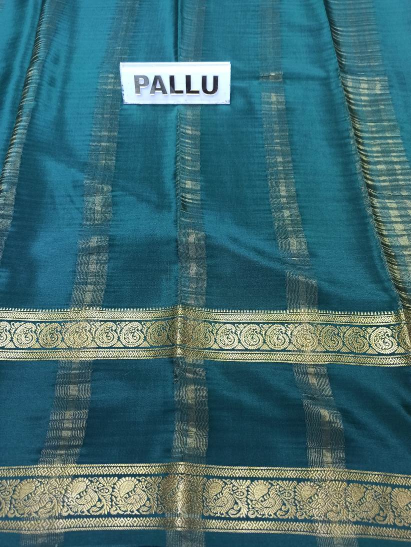 Pure Mysore Silk Saree