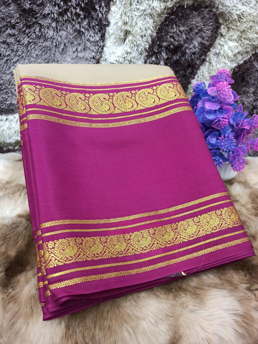 Pure Mysore Silk Saree