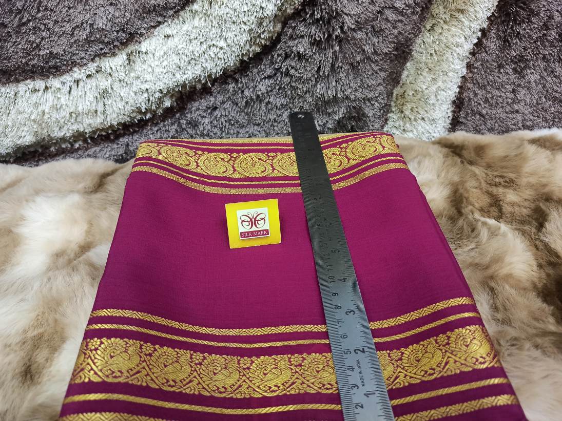 Pure Mysore Silk Saree