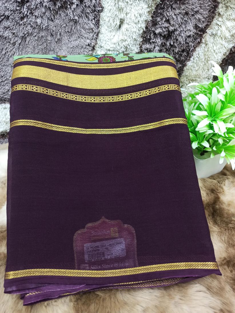 Pure Mysore Silk Saree