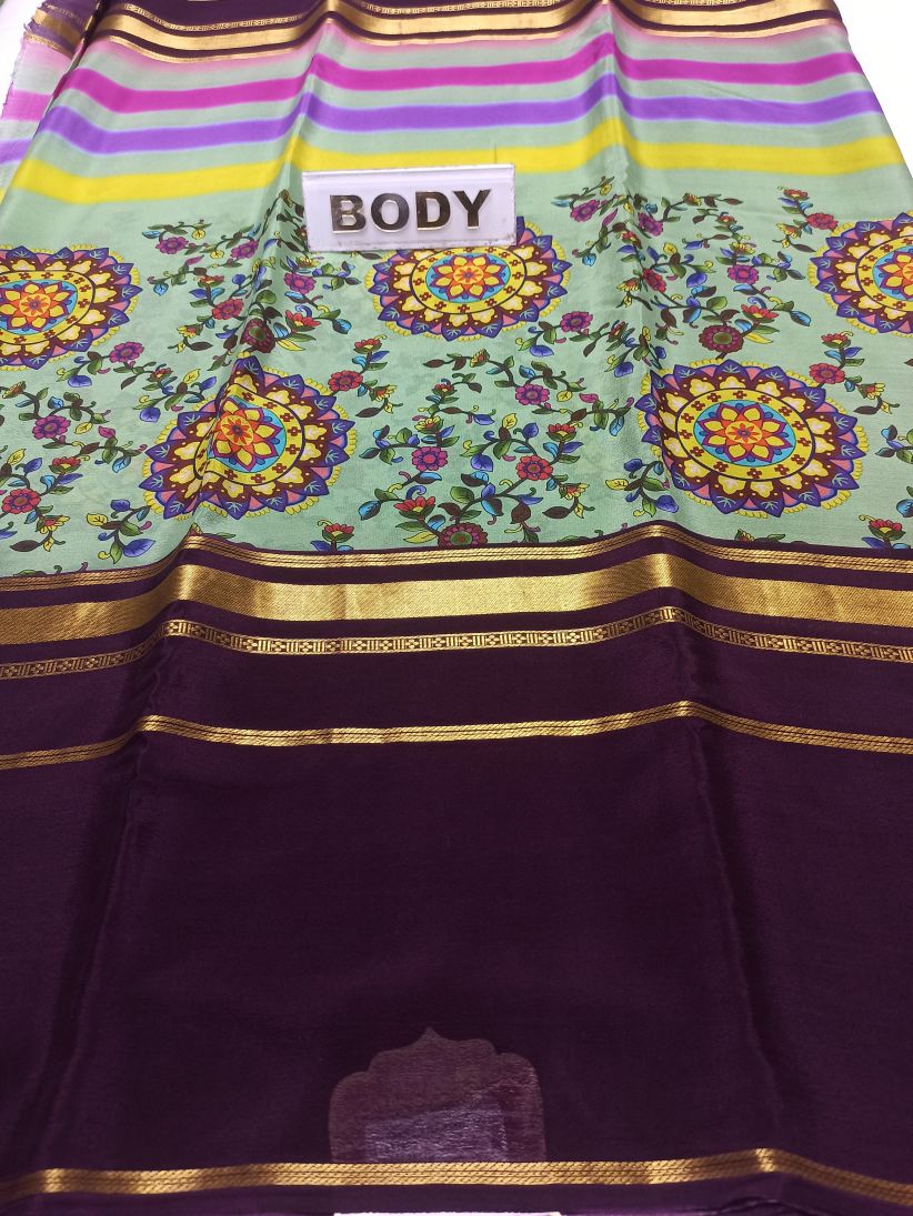 Pure Mysore Silk Saree