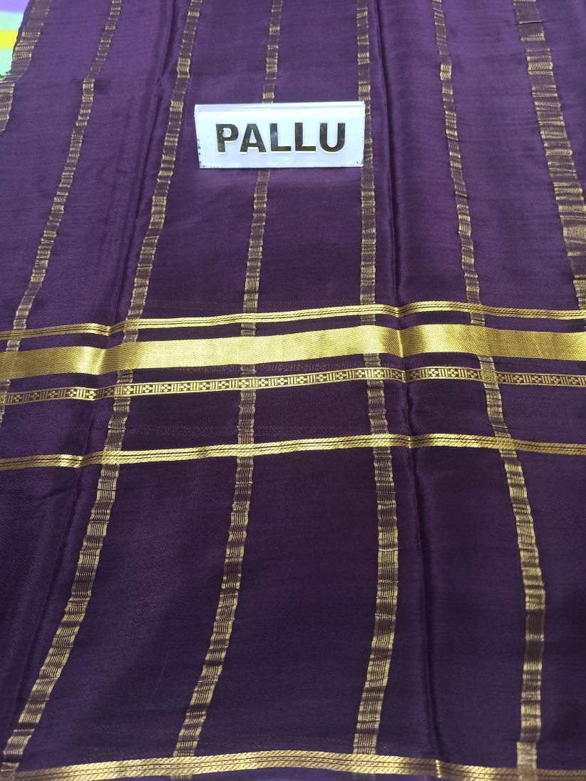 Pure Mysore Silk Saree