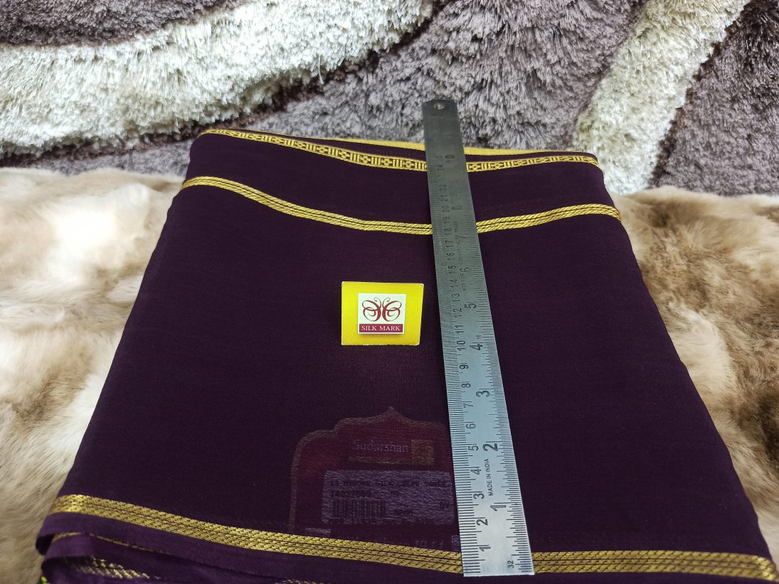 Pure Mysore Silk Saree