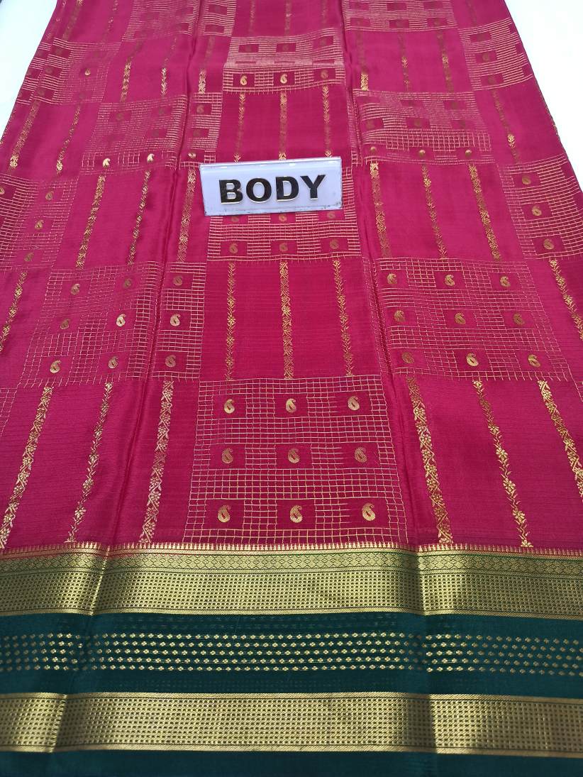 Pure Mysore Silk Saree