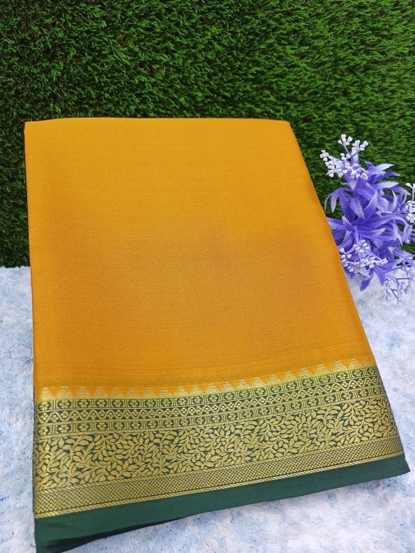 Pure Mysore Silk Saree