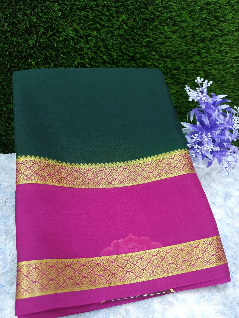 Pure Mysore Silk Saree ( 60 Grams )