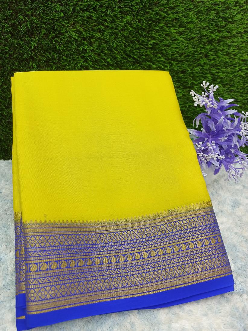 Pure Mysore Silk Saree