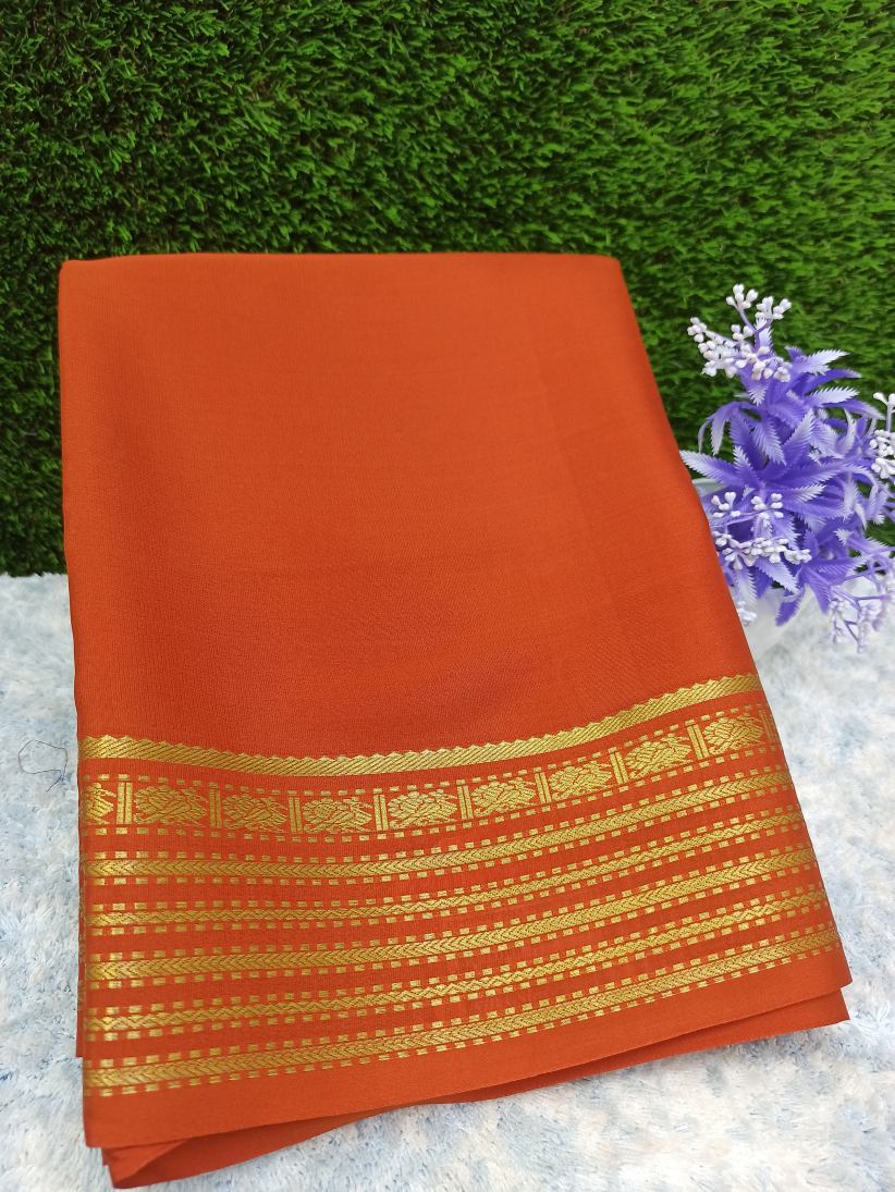 Pure Mysore Silk Saree