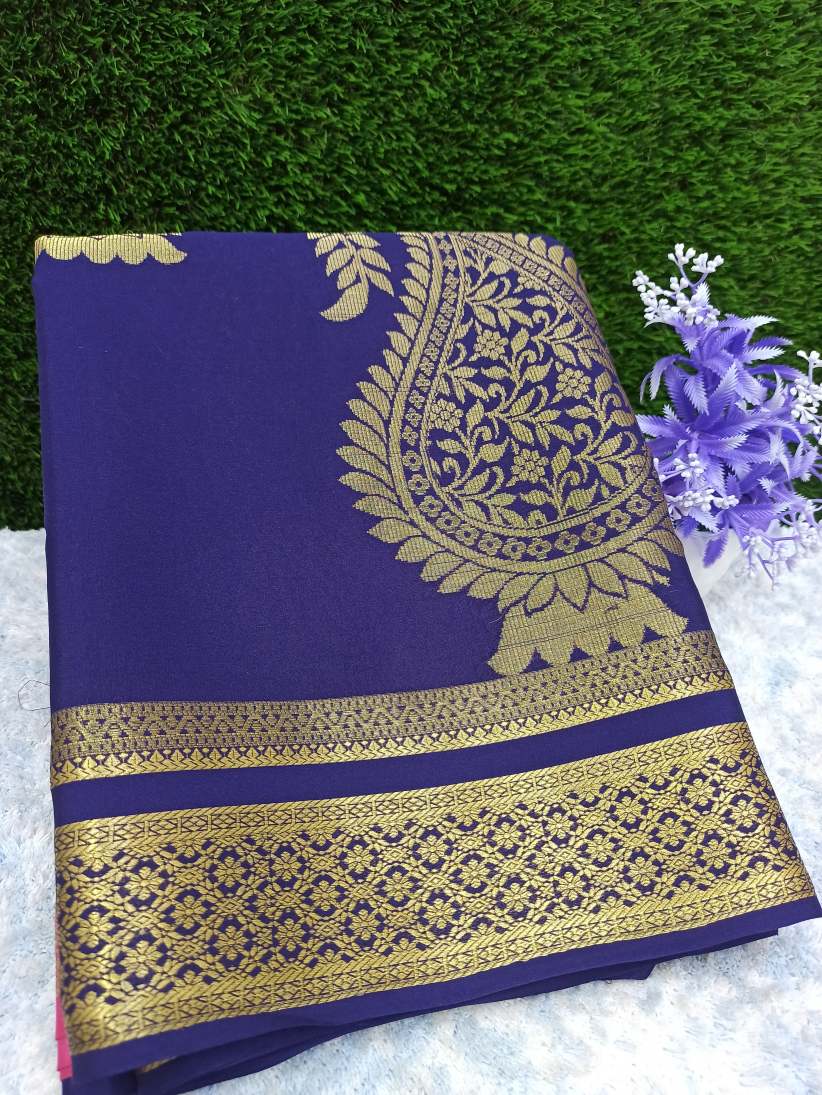 Pure Mysore Silk Saree