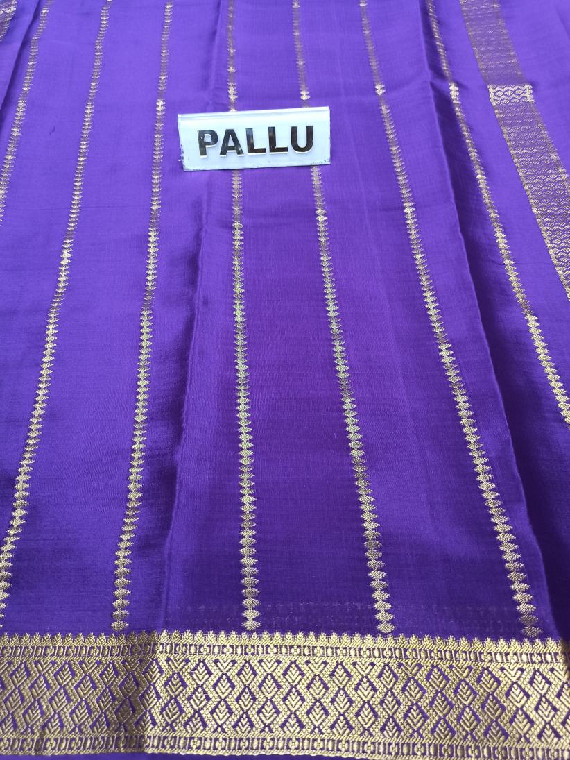 Pure Mysore Silk Saree