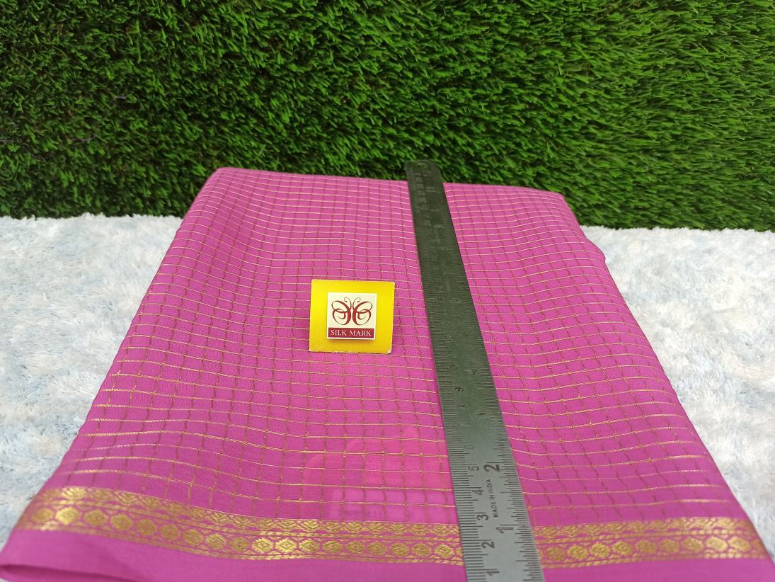 Pure Mysore Silk Saree