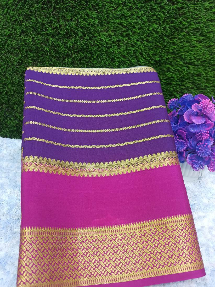 Pure Mysore Silk Saree