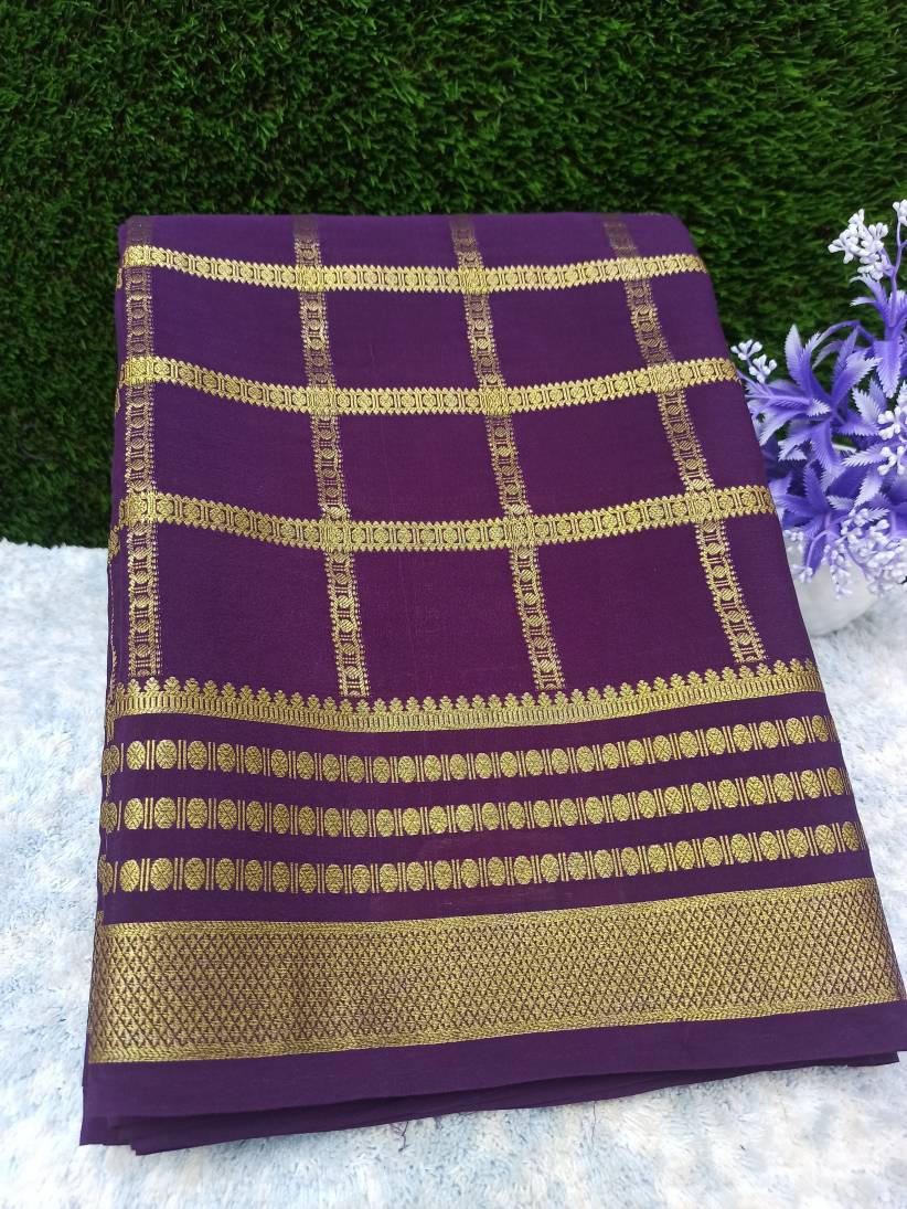 Pure Mysore Silk Saree