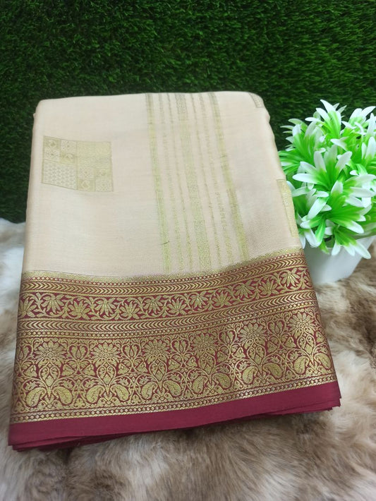 Pure Mysore Silk Saree