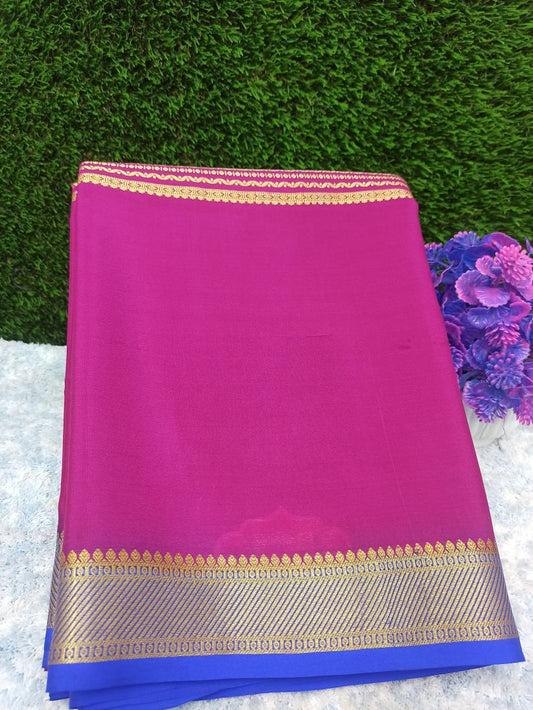 Pure Mysore Silk Saree