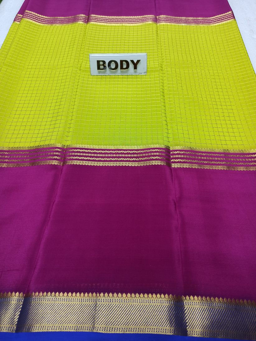 Pure Mysore Silk Saree