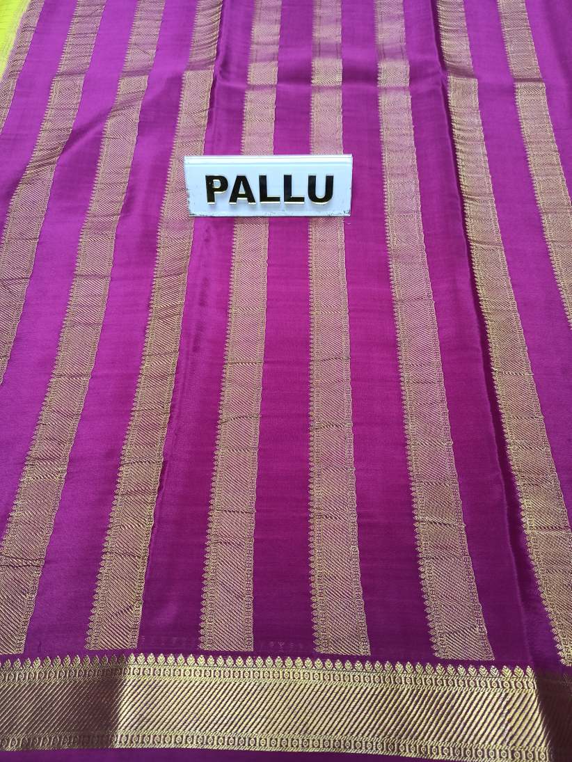 Pure Mysore Silk Saree