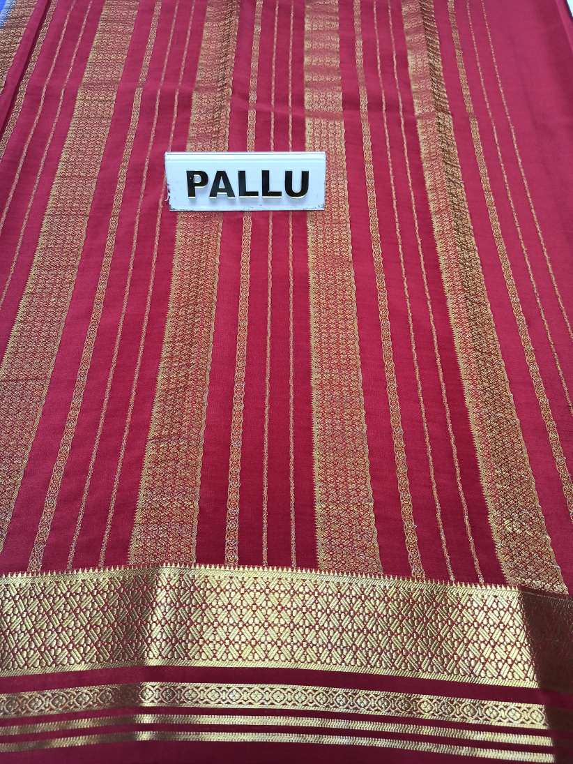 Pure Mysore Silk Saree