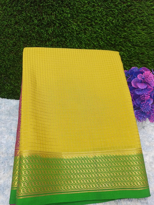 Pure Mysore Silk Saree