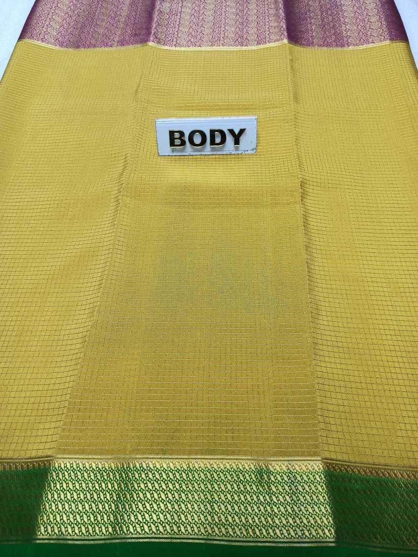 Pure Mysore Silk Saree