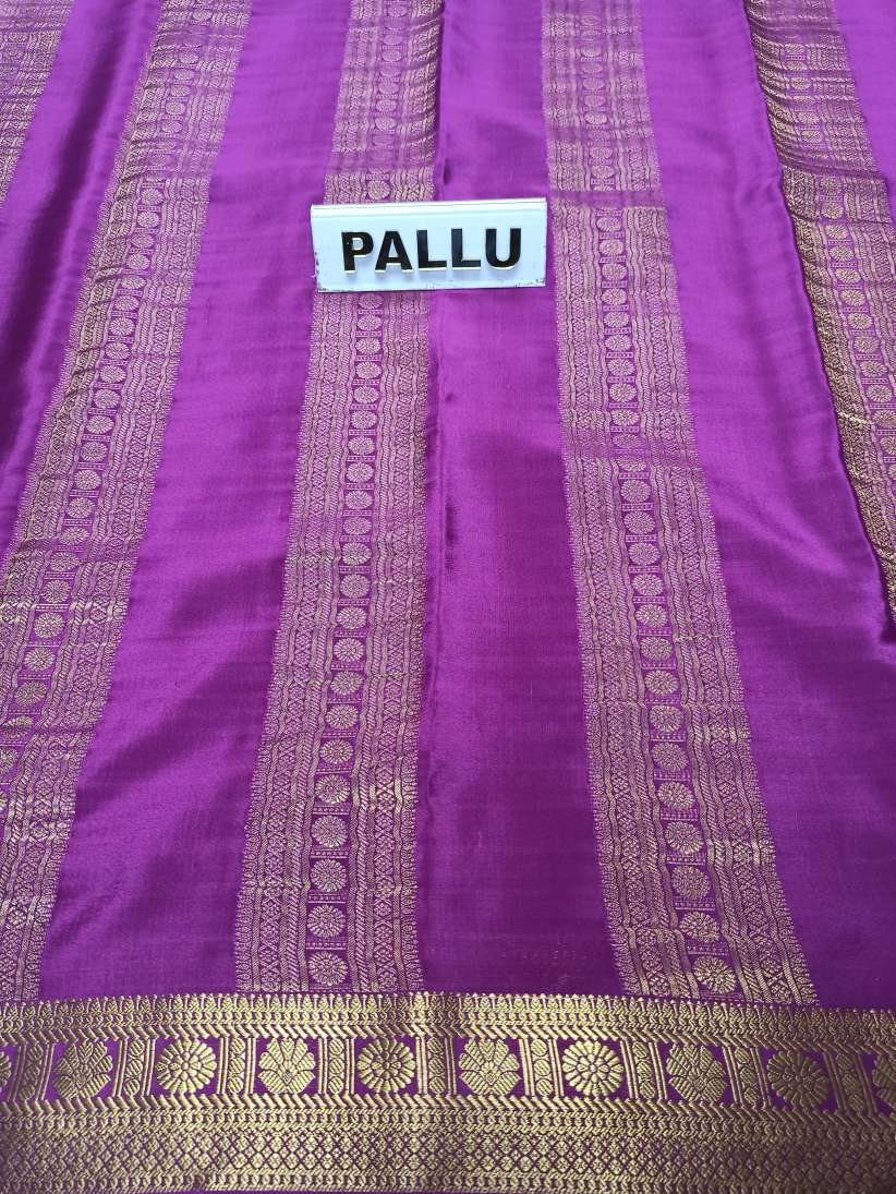 Pure Mysore Silk Saree