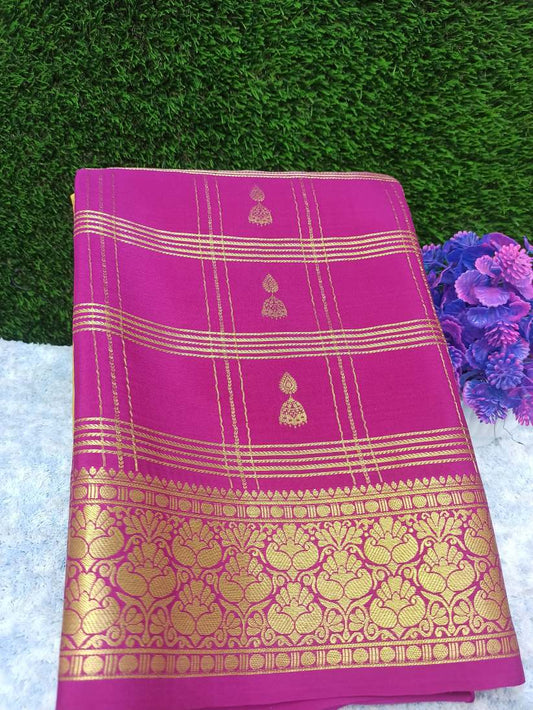 Pure Mysore Silk Saree