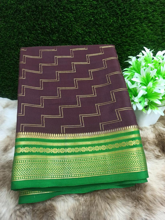 Pure Mysore Silk Saree