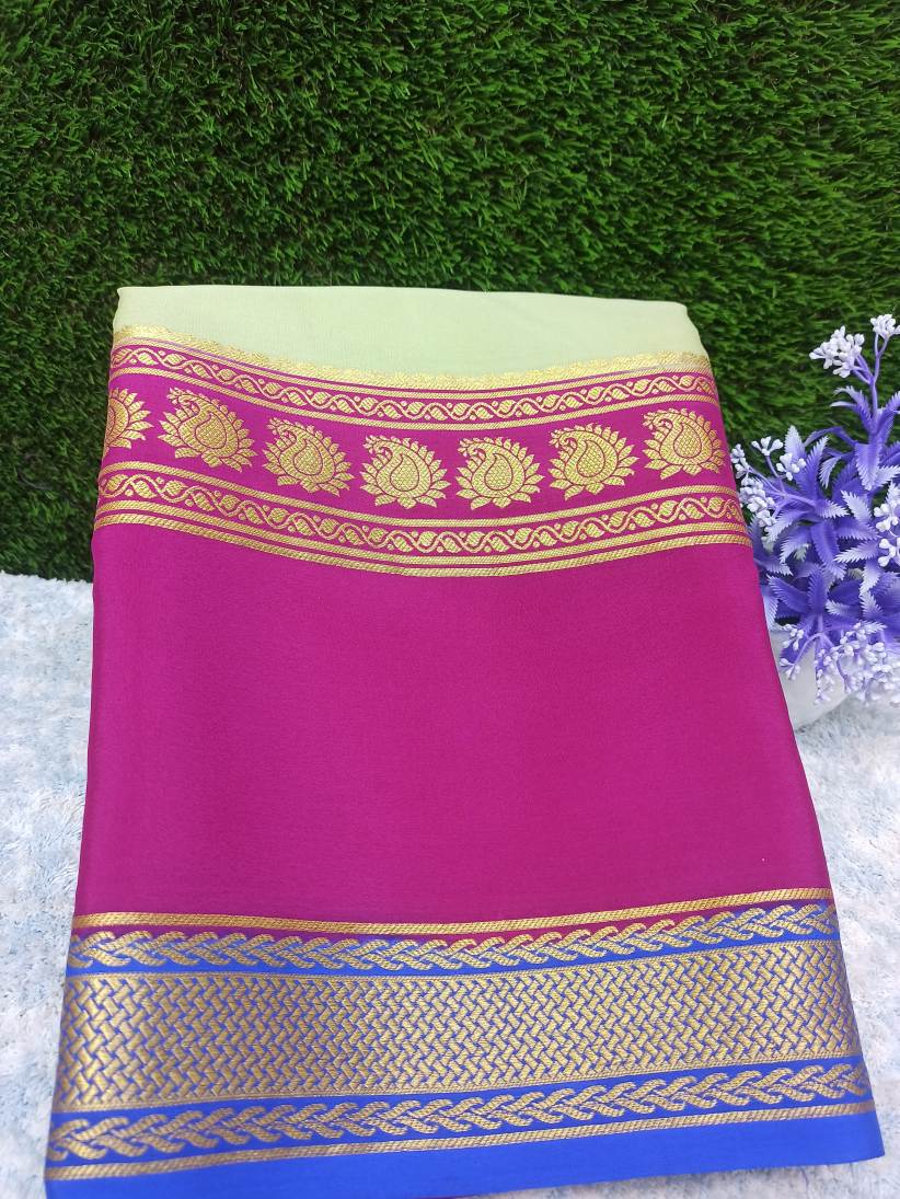 Pure Mysore Silk Saree