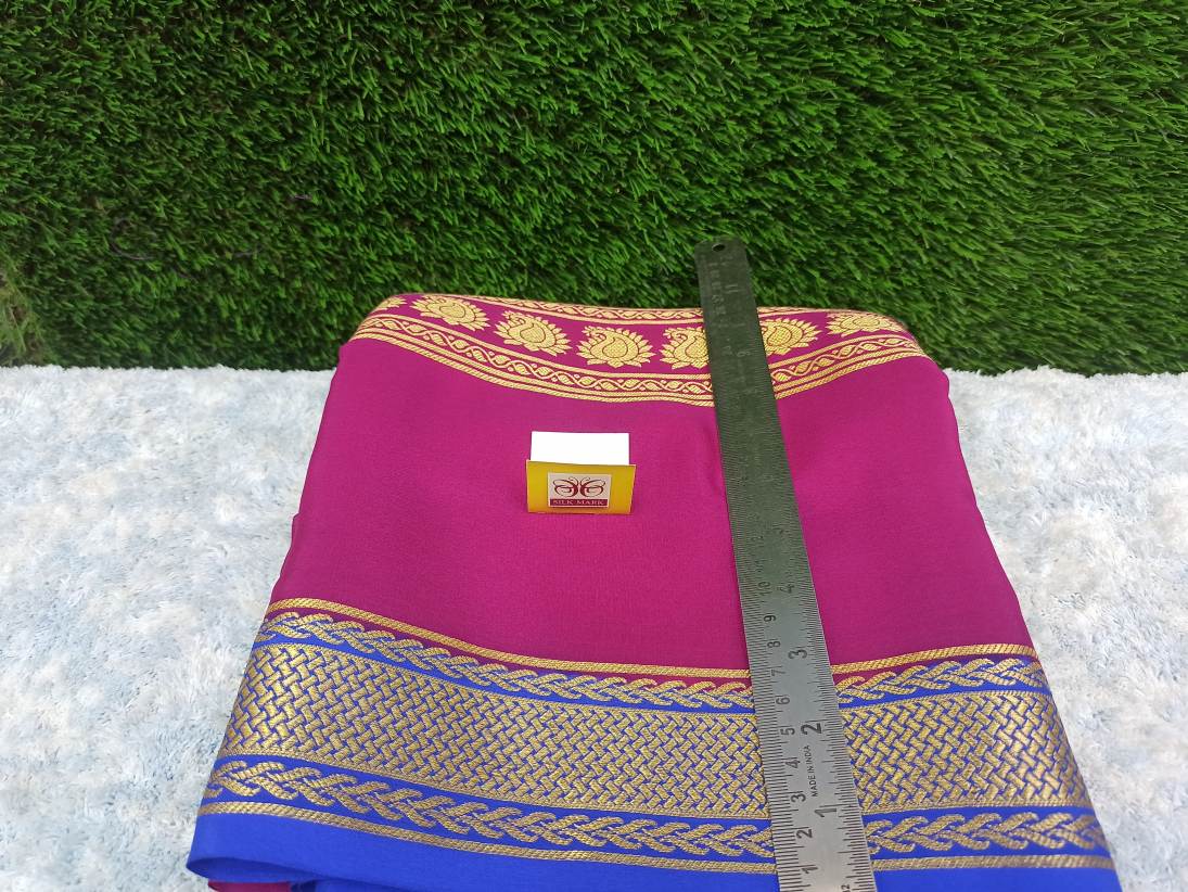 Pure Mysore Silk Saree