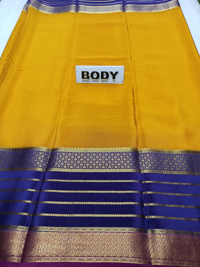 Pure Mysore Silk Saree