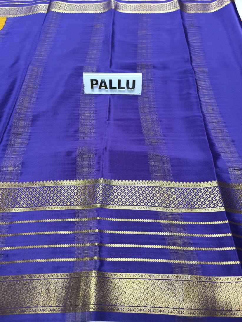 Pure Mysore Silk Saree