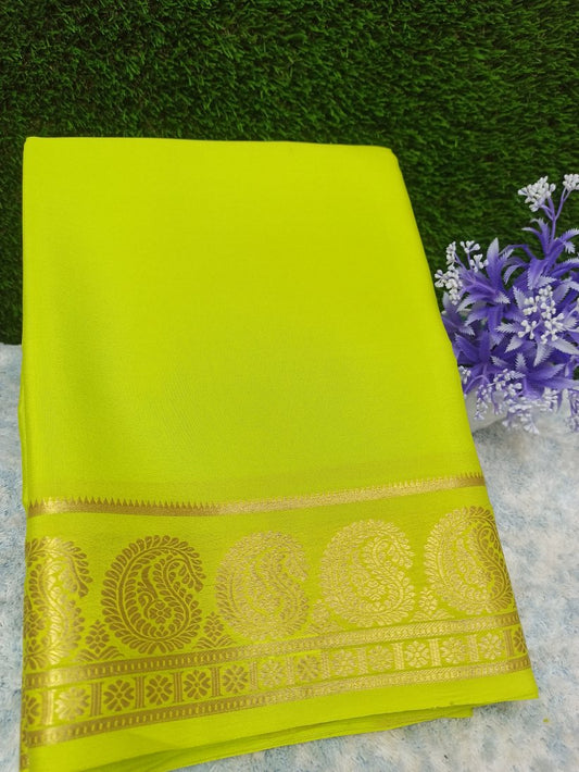 Pure Mysore Silk Saree