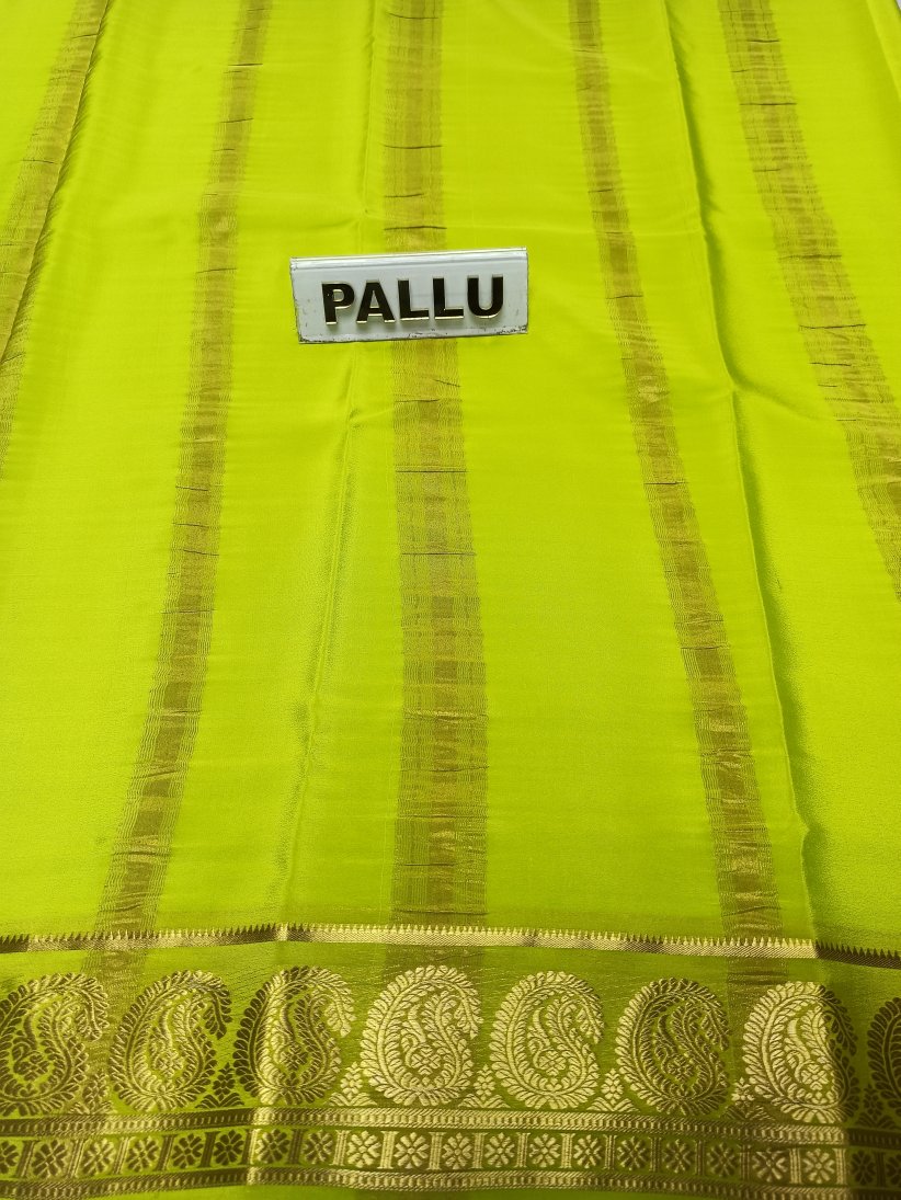 Pure Mysore Silk Saree