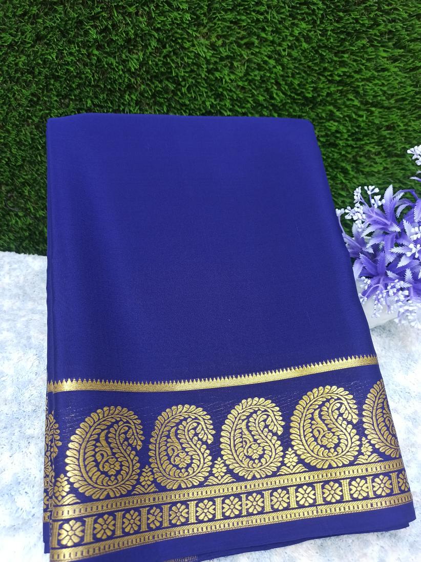 Pure Mysore Silk Saree