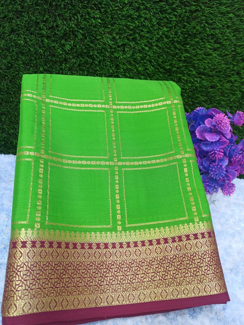 Pure Mysore Silk Saree