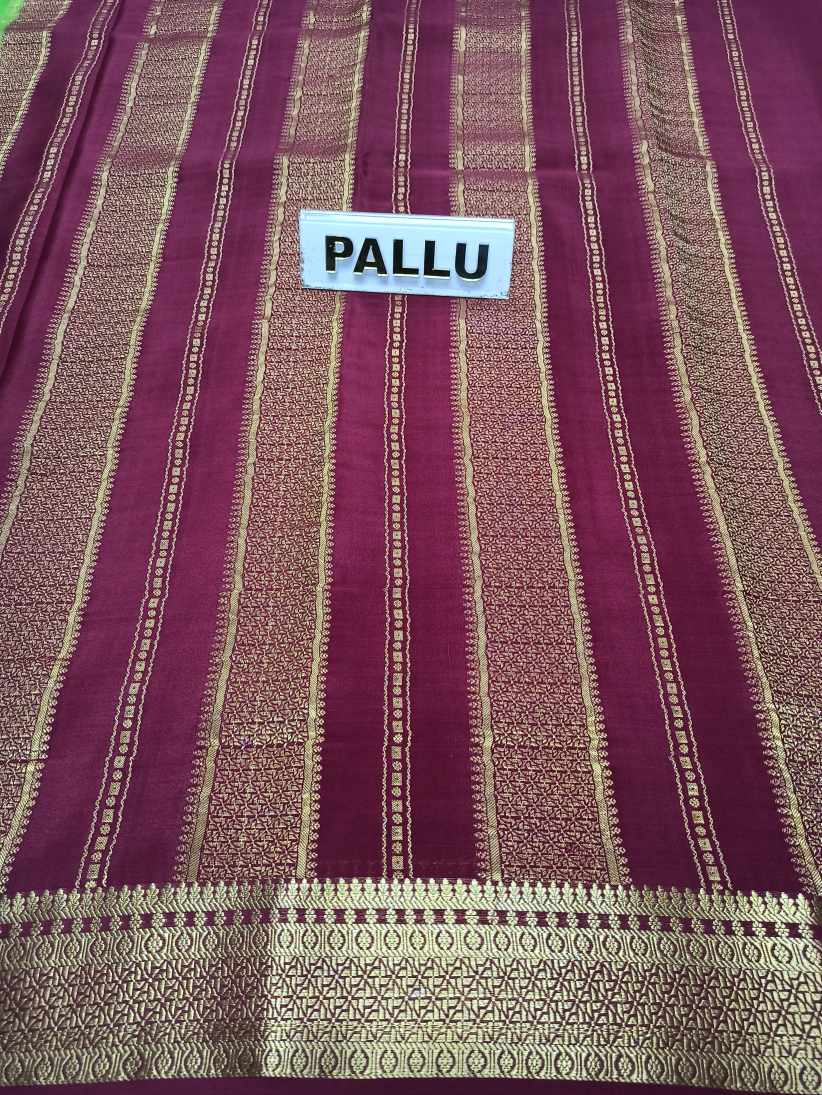 Pure Mysore Silk Saree