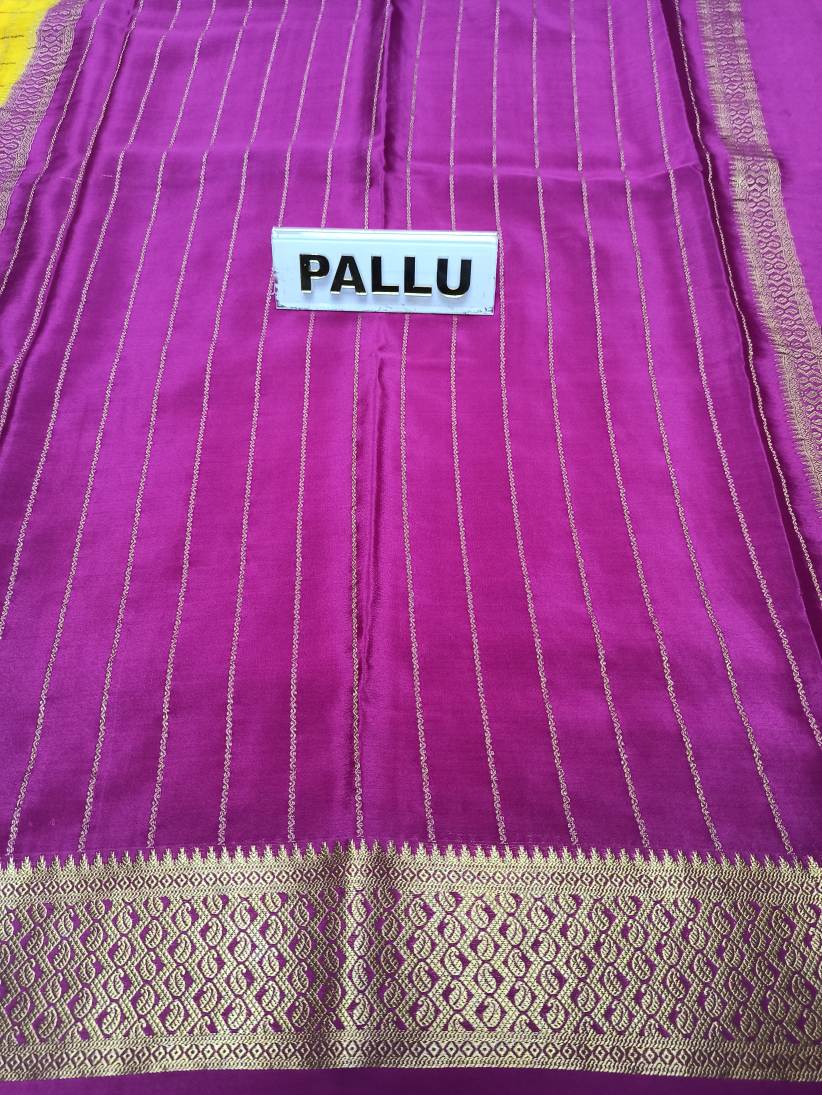 Pure Mysore Silk Saree