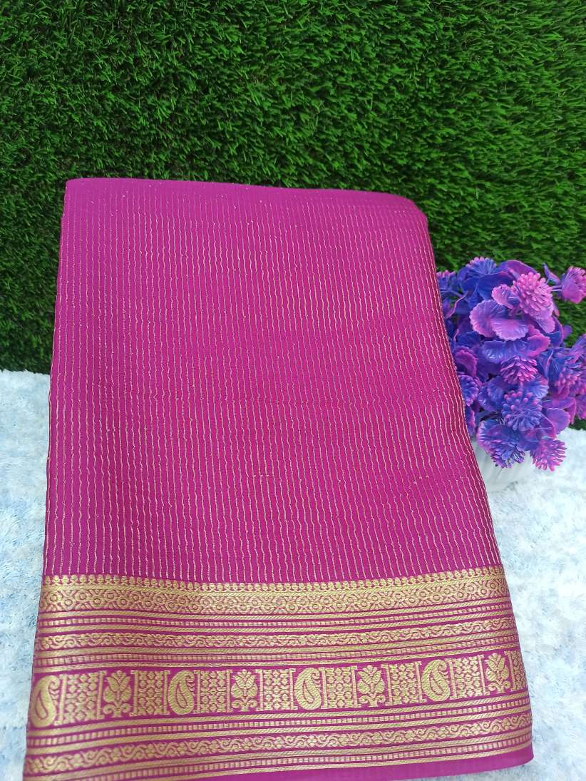 Pure Mysore Silk Saree