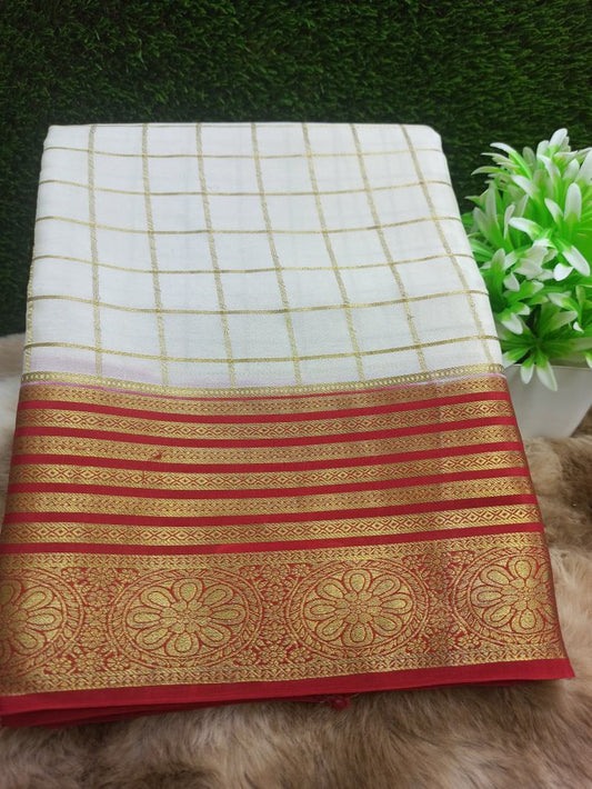 Pure Mysore Silk Saree