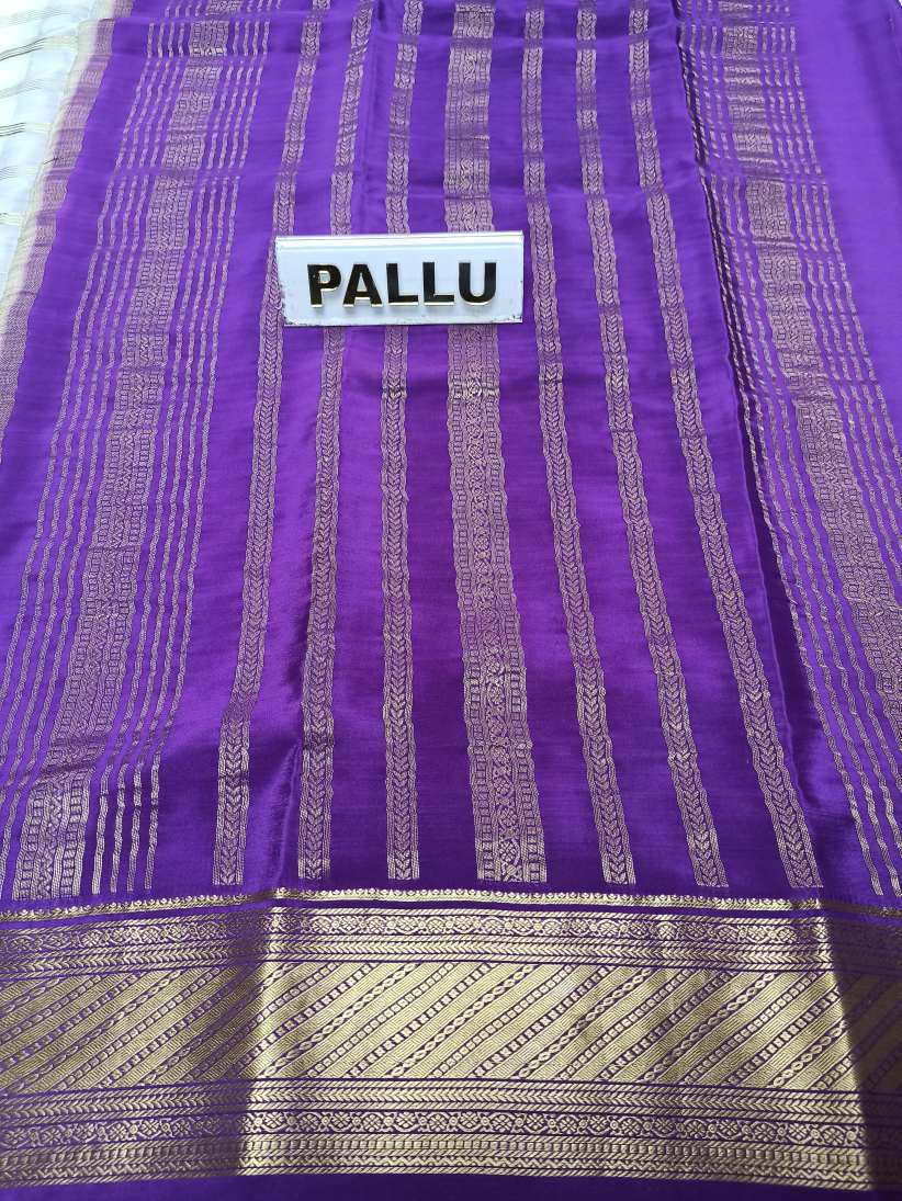 Pure Mysore Silk Saree